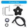 114-3779 108-4887 107-3844 Snow Blower Handle Knob and Lock Bolt Screw Kit for 621 721 Lawn Mowers Snow Blowers