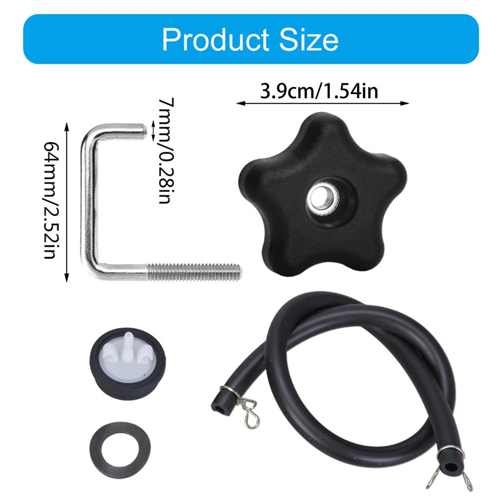 114-3779 108-4887 107-3844 Snow Blower Handle Knob and Lock Bolt Screw Kit for 621 721 Lawn Mowers Snow Blowers