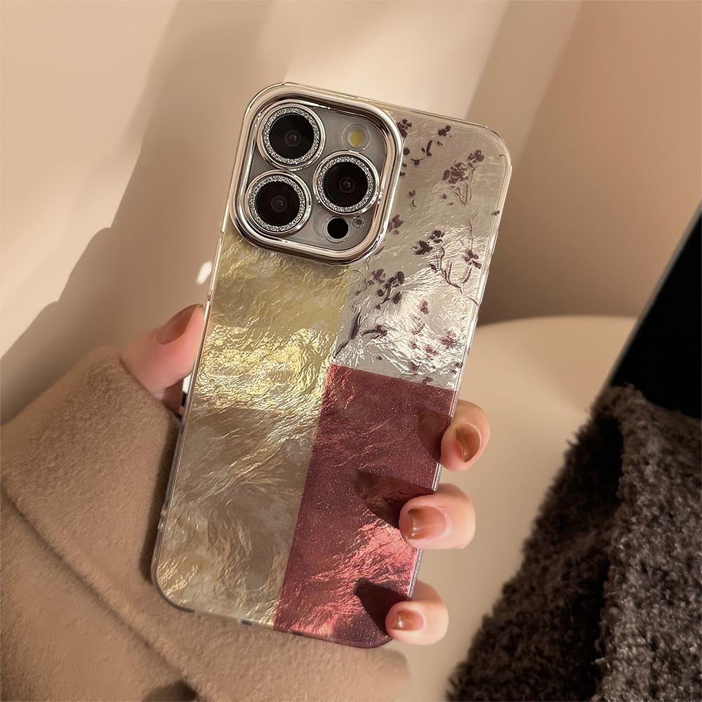 Chinese Style Retro Bottle Iphone16 Mobile Phone Case 17 Apple 15pro Max Lens Film 12 New Chinese Style 13 Suitable