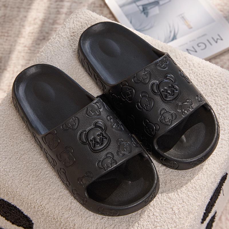 2025 EVA Summer Thick Sole Slippers for Women: Durable, Stylish Couple Style for Home & Bath