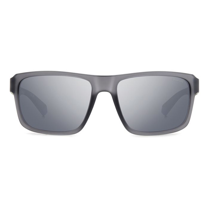 Lunettes De Soleil Polaroid PLD 2158/S 58/17/135 MATTE GREY/SILVER GREY Polycarbonate Homme PLD 2158/S