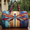 Dragonfly Series 3D Printed Women's Travel & Yoga Handbag