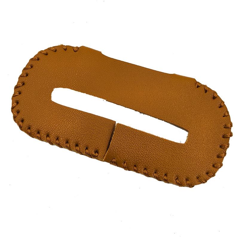 2Pcs Pu Leather Protection Wear Universal Car Seat Belt Buckle Cover Protector Anti-Collision Case Car Interior Accessories