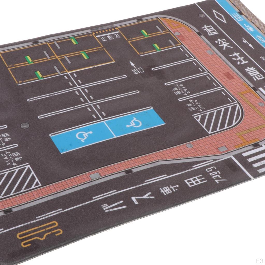 1/64 Parking Area Layout for Miniature Vehicle Models