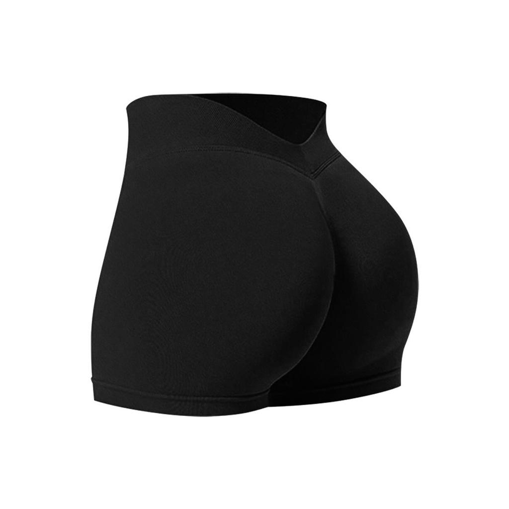 High-Waisted Women's Yoga Shorts: Hip-Lifting, Running & Fitness