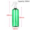 1PCS 500ml Plastic Clear Spray Refillable Bottle Cleaning Hand Water Spray Bottles Garden Empty Container Travel Makeup Tool
