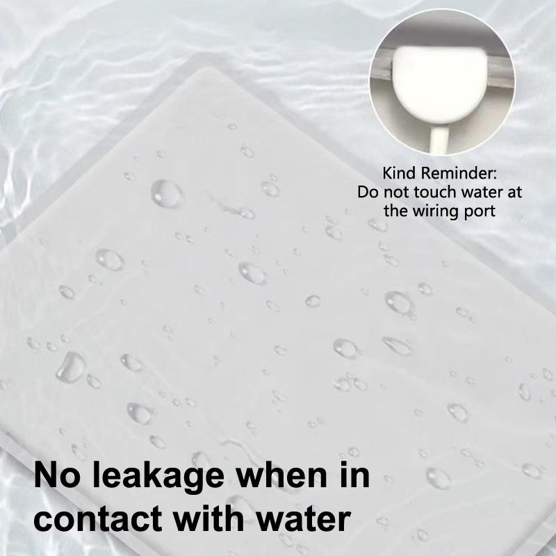 Cat/Dog Heating Pad, 3 Timer Smart Sensor Electric Pet Heating Pad With Chew Resistant Cord, Indoor Warm Heated Bed For Dogs Cat