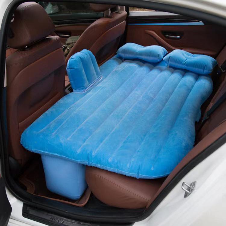 Faltbare aufblasbare Auto-Matratze mit PVC-Beflockung für SUV-Reisen