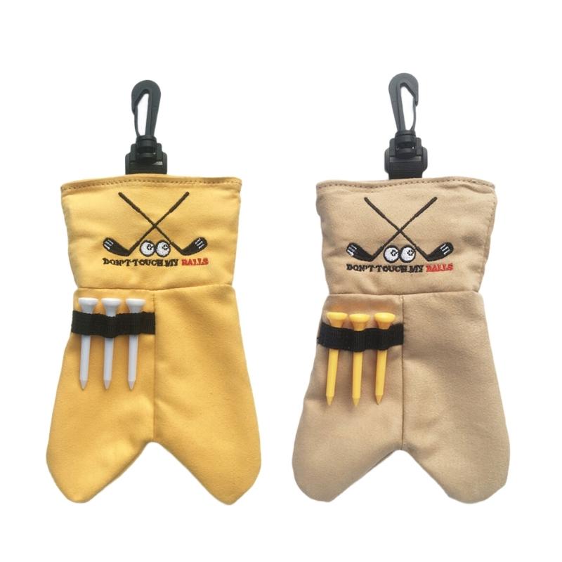 Portable Golf Balls Carriers Pocket Holder Hanging Carry Bag Golf Balls Organizer Waist Bag Golf Balls Carriers Pocket Holder