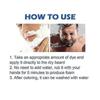 100ml Herbal Black Hair Dye Shampoo - Fast-Acting for Men's Grey Beard in UK