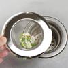 LOYELEY Avloppsfilter, Avloppsstorlek: 3.8cm-5.8cm, Avlopp, Sopbehållare, Köksavlopp, Diskbänksavloppsskydd, Hårfångare i rostfritt stål, Diskbänksil