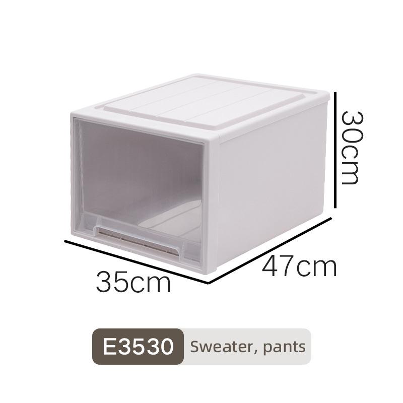 Kunststoff Schrankorganizer und Aufbewahrung Haushalts Schubladen Aufbewahrungsboxen mit Deckel Schreibtisch Aufbewahrungsbox Für Kleidung, Unterwäsche, Socken