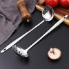 Zhì Shì Stainless Steel Long Handle Soup Ladle