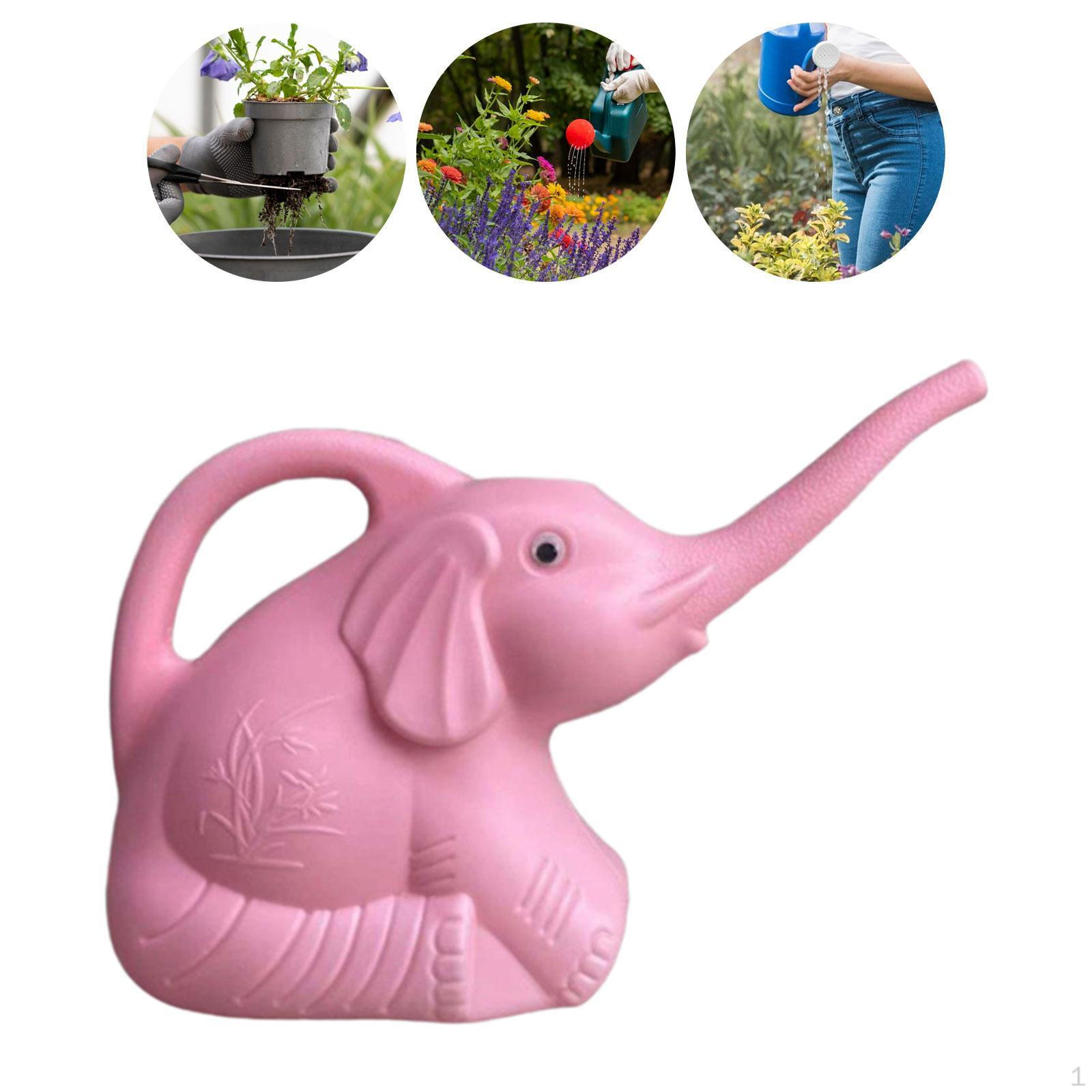 

Лейка Elephant объемом 2 л для комнатных и уличных растений розовый