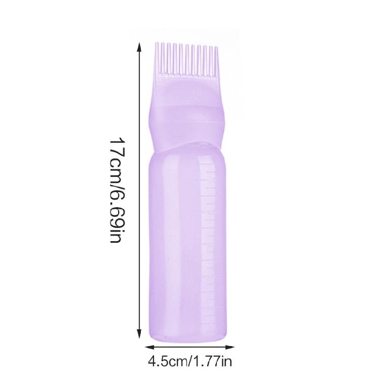 Applicator Bottle for Hair Root Comb Color Applicator Bottle Scalp Treament