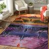 1Pc Fantasy World Reflections Rug, Office Carpet Indoor Outdoor Doormat, Non-Slip, Comfortable, Living, Christmas Halloween, Xmas Gift L1497