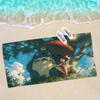 My Neighbor T-Totoroes Anime Anime Beach Swimming Towel Soft Absorbent Washcloth Children's Gifts For Kids Travel Camping Gym