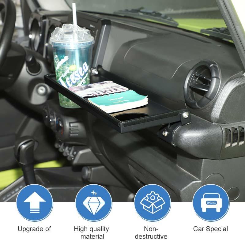 Co-pilot Handle Extension Folding Storage Board Cup Holder Bracket Rack Support For Suzuki Jimny 2019 Up Interior Accessories