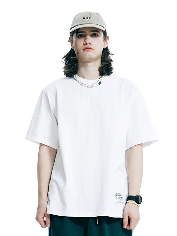 Our Pockets Signature Morning Star T-Shirt (White) White/M