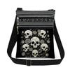 1 Stück Totenkopf-Print-Tragetaschen Damen-Umhängetaschen Postboten-Tasche 6955 CLE