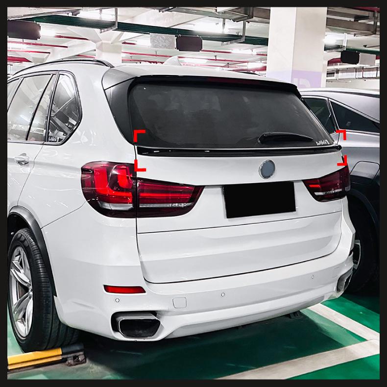 BMW X5 F15 M Sport 2014-2018 Lip Dianteiro, Spoiler Traseiro, Saias Laterais, Grelha, Kit de Modificação de Lip Traseiro