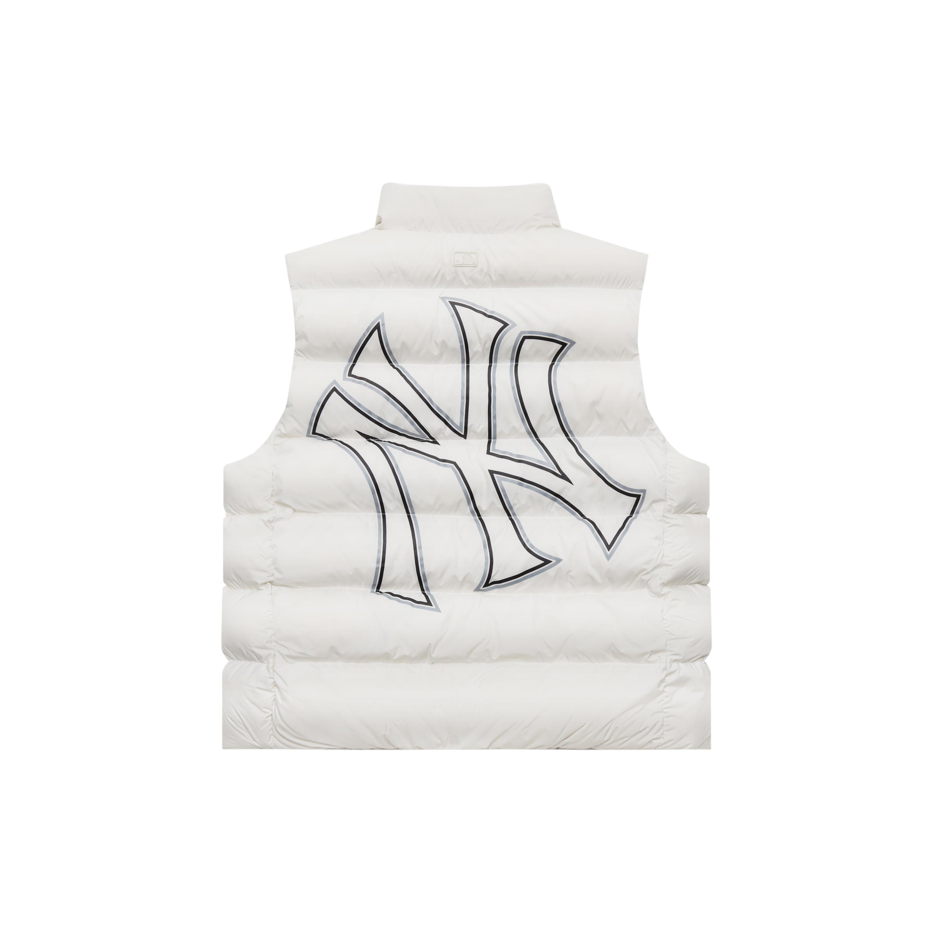 

New MLB Down Jacket Cropped Unisex White 3ADVB0336-50CRS XS