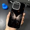 Fluorescent Butterfly Phone Case For IPhone 16 15 14 Pro 15 Plus 17 Air 13 12 11 17 Pro Max Case Shockproof Soft Cover Fundas