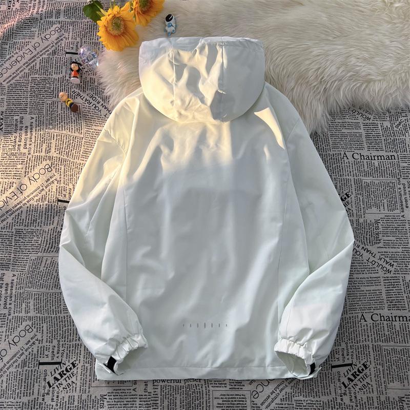 Hong Kong Style Couple Work Jacket Men's Autumn and Winter Trendy Loose Hooded Jacket American Versatile Functional Jacket