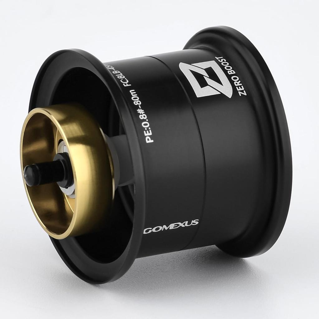 Gomexus OZ100 Baitcasting Reel 24 Steez Duralumin Finesse Spool, Exclusive, Ultra-Super Spool, Ultra-Lightweight