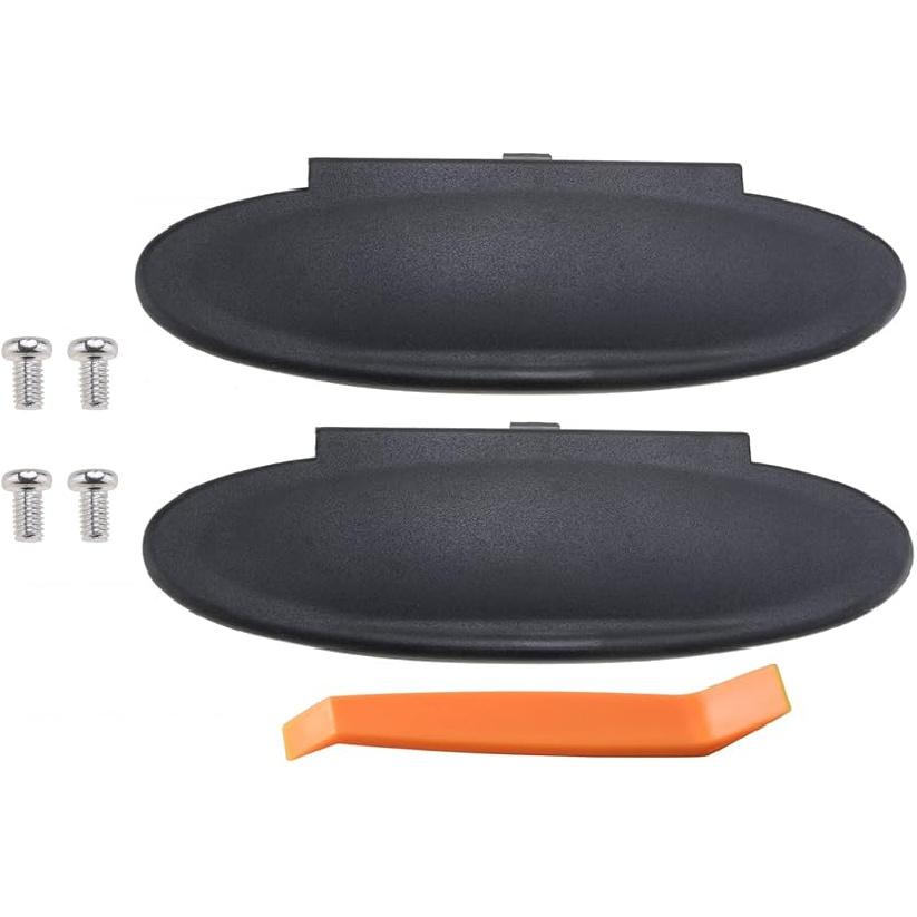 Car Sun Visor Mirror Covers And Base Replacement, Visor Vanity Mirror Caps W/Mirror For Porsche 996/997-911 986/987 For Boxster For Cayman