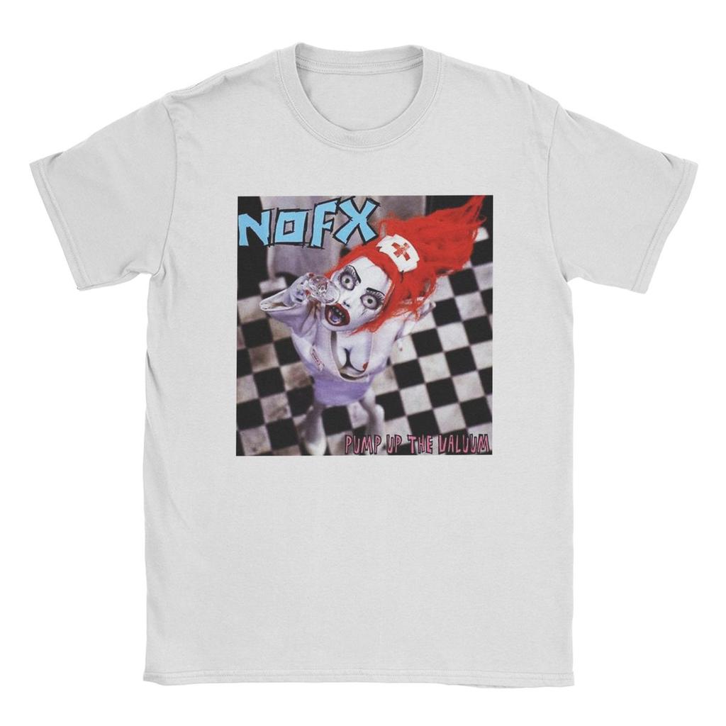 Unisexs Nofx Band T Shirt Cotton Clothes Novelty Short Sleeve Round Collar Tees Printing TShirt