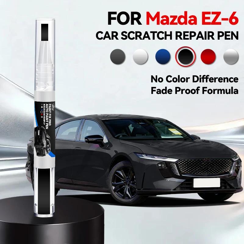 Vehicle for Exclusive Use For Mazda EZ-6 Car Paint Repair Pen Touch Up Scratch Remover DIY Auto Accessories Black White 34K Bl