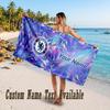 Chelsea FC Design Beach Towel Custom Text Large Towel for Beach Vacation