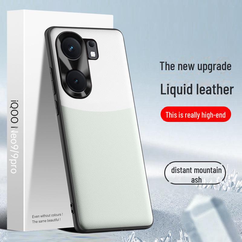 Schutzhülle aus flüssigem Leder für iQOO Neo9 - Fallschutz und Antifouling