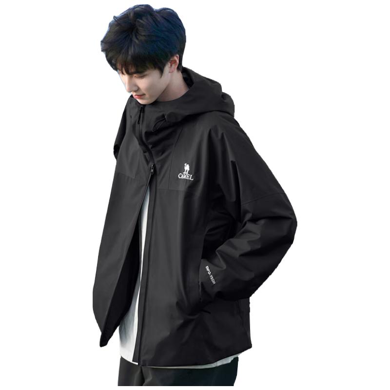 Camel Rain God Outdoor Hardshell Jacket