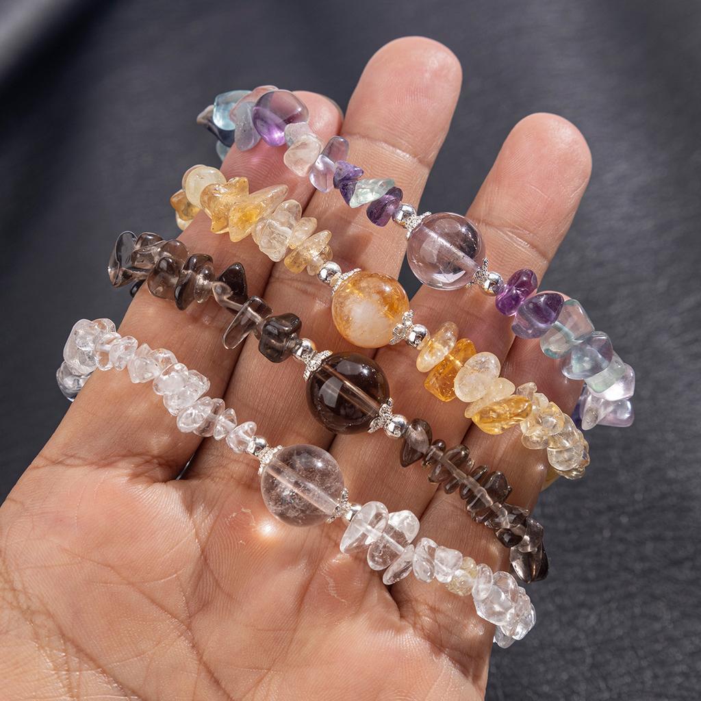 Natural Crystal Bracelets, Amethyst Bracelets, Light Luxury High-end accessories,Christmas Gift, Stocking Stuffers, Valentine's Day gift,Birthday Gift