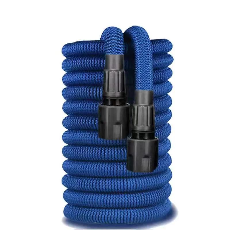 High-Pressure Telescopic Water Hose with Explosion-Proof Nozzle for Car Wash and Gardening