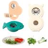 1Pieces Onion Beans Easy Slicer Stainless Plum Blossom Onion Cutter Ultra-fine Onion Shredder Slicer Outdoor Tableware