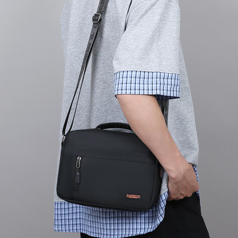 Crossbody Bag Men's Large Capacity Shoulder Bag Business Bag