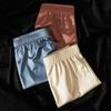 Men Men's Shorts Breathable Satin-like Luxury Panties Cool Ice Silk Boxers Comfortable Seamless High Elastic Solid 1PC
