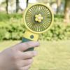 Mini Portable Handheld Cooling Fan, Cute Cartoon USB Rechargeable Fan, Ideal Summer Gift for Student Office Outdoor Travel