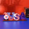 Independence Day Wooden Desktop Decoration Dwarfs Day United States Day Star Flag Creative Decoration