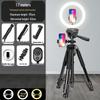Universal Outdoor Tripod with Fill Light for Mobile and SLR Cameras