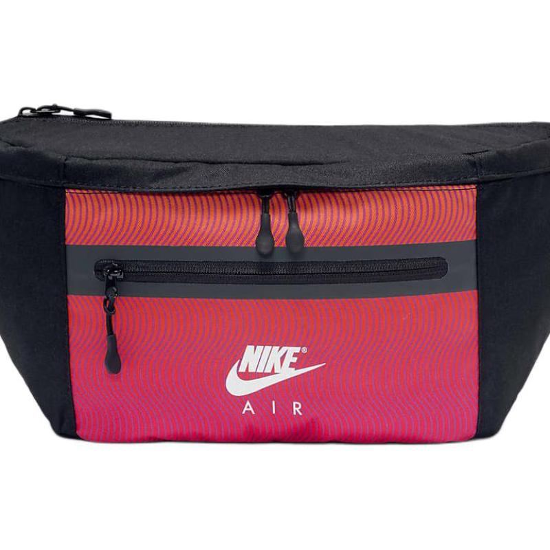 Nike ELEMENTAL Fabric Shoulder Bag Crossbody Bag Fanny Pack Regular Unisex Black & Red Casual FV8133-010