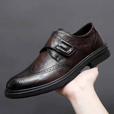 New Luxury Men's Shoes High Quality Leather Work Designer Casual Formal Shoes for Men Dress Business Wedding Shoes