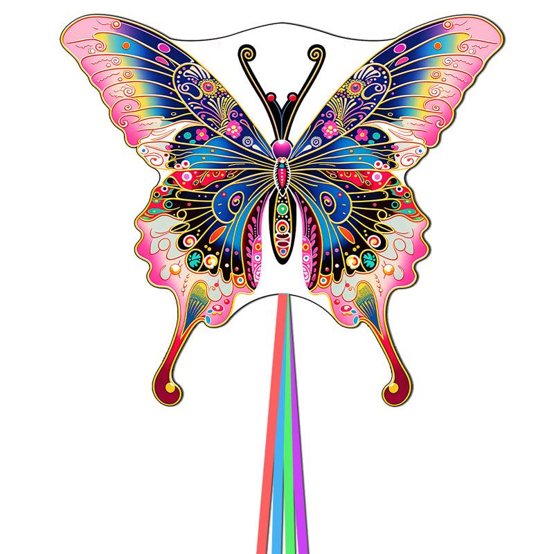 Weifang Butterfly Kite - Easy to Fly Cartoon Style for Children