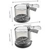 Handheld Semi-automatic Flour Sieve with Scale Flour Filter Portable Flour Sifter  Bakery