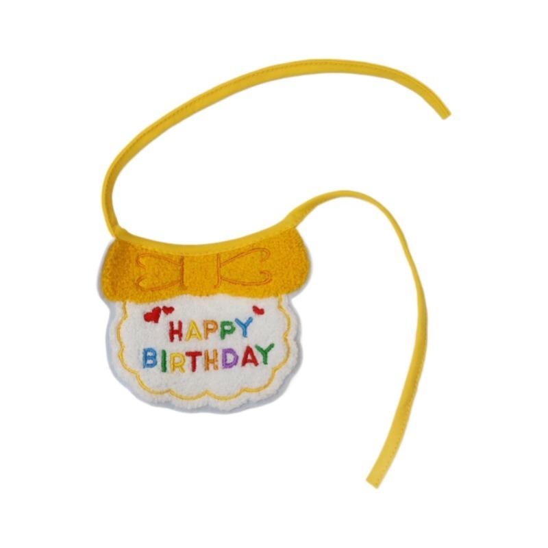 Pet Birthday-themed Hats, Cute Necklaces, Lettered Aprons, Scarves, Candles, Dinner Plates, Accessories and Decorative Items.
