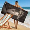 Sabrina Carpenter Magic Druck Strandtuch, Großes Weiches Schnelltrocknendes Handtuch für Strand Camping Schwimmen
