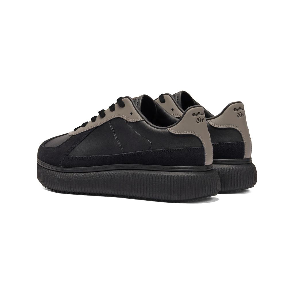 ONITSUKA TIGER Delecity Fashion Versatile Wear-Resistant Height Increasing Low-Top Casual Shoes Unisex Sneaker Black Gray 1183B874-001